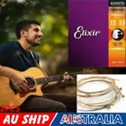 2 PACK Elixir Acoustic Guitar Strings Phosphor Bronze Light 12-53 16052