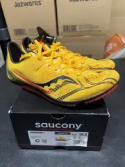 Size 10.5 - Saucony Endorphin 3 ViZiGold New In Box
