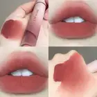 Long Lasting Velvet Matte Lip Tint Mud Liquid Lipstick Nude Lip Gloss Cosmeti NN