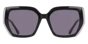 Draper James DJ7064 Women Sunglasses Black, Rectangle