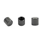 3 Pcs Electric Guitar Bass Knob Volume Tone Dome Control Knob Potentiometer Caps