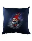 Santa Chimney Cushion Pillow Bad Merry Fun I Hate Christmas Let It Snow Clause