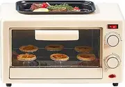 Electric Oven, Multifunctional Large-Capacity Home Smart Oven, 360° Even Baking, Frying and Grilling Machine for Even Cooking Suitable for Baking