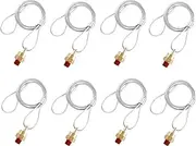 1/4 NPT Air Tank Drain Valve with 60" Cable - 8 Pack