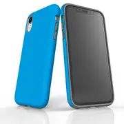 For iPhone XR Case, Armour Tough Shockproof Light Slim Phone Cover, Turquoise