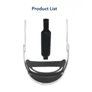 Head Strap 10000Mah Battery for Meta Quest 3/Quest 3S VR Headset Elite Strap Rep
