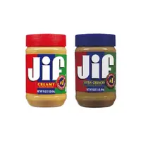 在飛比找蝦皮購物優惠-【蝦皮代開】【調味醬料】JIF 香滑花生醬 顆粒花生醬【勝心