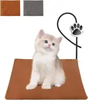 On/Off Switch Electric Pet Heating Pad with Chew Resistant Cord and 2PCS Mach...