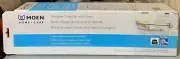 New MOEN Chrome Bathroom Shower Bath Tub Designer Grab Bar Shelf Storage Safety