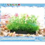 【魚店亂亂賣】ISTA迷你珍珠草粉紅花1入(超逼真假水草)約12*4*9CM免CO2 E2-BBP-401造景飾品