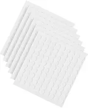 DECORNIJIA 800Pcs Double Sided Adhesive Dots Strong Sticky Foam Pads for Mounting Versatile Use for Crafts Home Office More