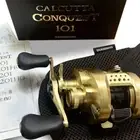 SHIMANO 21 CALCUTTA CONQUEST 101 Left Handle Normal Gear 5.6 Bait Cast Reel