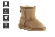 UGG Outback Kid's Premium Australian Sheepskin Classic Boot (Chestnut)