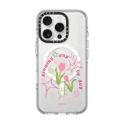 iPhone 16 Pro Clear Case MagSafe Compatible Growing Day By Day