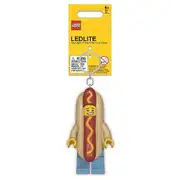 Lego Kids/Children Hot Dog Key Light LED Minifigure Keychain Hanging Keyring 6y+