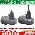 For Aeg / Ridgid 18V Battery to Dyson V6/ V7/ V8 Vacuum Cleaner Adapter Adaptor