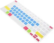 Vaguelly Silicone Keyboard Protector Cover Skin for Distinctive Colors Easy Installation Thin Light Design Reusable