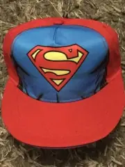 DC COMICS YOUTH SUPERMAN SNAPBACK HAT OSFM NEW!