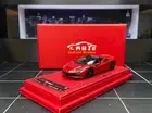 ART 1/64 Ferrari SF90 Red Convertible replica car collection