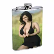Norwegian Pin Up Girls D10 Flask 8oz Stainless Steel Hip Drinking Whiskey