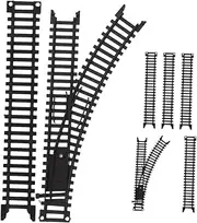 Set Interactive Boys and Girls Train Track Accessory Set Toy Train Tracks for Boys Girls Realistic Miniature High-Speed Playset