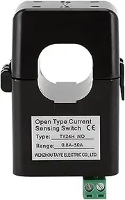 Current Sensor,Current Transformer, Open Type Current Sensing Switch NO/NC Split Core AC Current Transformer JK24H JK24B 50-200A (Color : No)