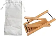Generic Folding Guitar Stool Folding Stool Collapsible Stool Classical Guitar Leg Rest Small Chair Music Stool Guitar Pedal Stool Adjustable Foot Stool Storage Ottoman Bench Dj Chair Cloth