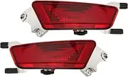 Rear Bumper Light for L&and R&Over for R&Ange R&Over for Evoque 2012-2018 Car Rear Brake Fog Lamp Turn Signal Light (Color : Left and Right 1)