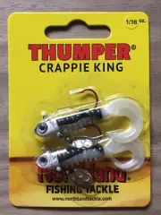 Northland Fishing Tackle - Thumper® Crappie King - Silver Shiner - 1/16 oz.