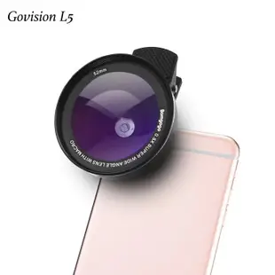 Govision L5 廣角微距手機鏡頭組(52mm) 專業手機鏡頭 廣角鏡  無暗角 不畸變  台南 pqs 免運