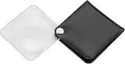 Eschenbach Optik Classic Magnifying Glass 3.5 x Magnification Diameter 60 mm Square Royal Black