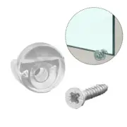 Mirror Wall Hanging 4pcs Frameless Clips Mirror Mounting Hanging Plastic