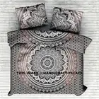 Hippie Duvet Doona Cover Indian Ombre Mandala Bohemian Queen Quilt Pillow Cover