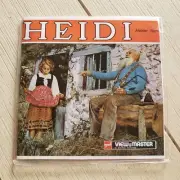 Vintage Heidi Johanna Spyri 3 Reel Set GAF View-Master Reels Viewmaster Movie