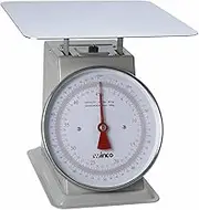 Winco Analog Receiving Scale with Dial, 100 Pound