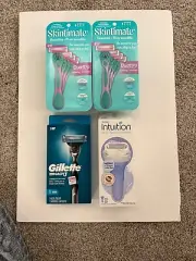 Razor Lot: Gilette, Schick, Skintimate