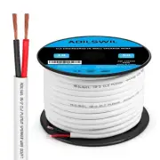18 Gauge Speaker Wire (50FT), Electrical Wire,18 AWG Stranded PVC Extension C...