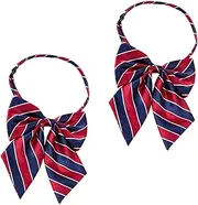 [LIFKOME] Graduation Bow Tie Bow Ties for Men Elegant Pearl Hair Suits for Men Belt Glitter Bow Hairpin Men Ties Neckties for Men Uniform Bow Ties Cosplay Necktie Bridal Headband Navy