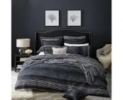 Private Collection Laurence Quilt Cover Set Navy