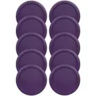 Replacement Lid for Pyrex 4-CUP Storage Cover 6" Bowl 7201-PC Purple (10-Pack)