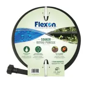Flexon 50ft Soaker Hose for Garden & Landscaping