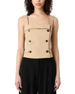 French Connection Light Weight Trench Top