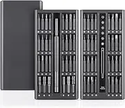 JUYICOLEX 63 in 1 Precision Screwdriver Set, Multi-Bit Screw Driver Kits, Home Repair Tool Kit for Phone Watch Laptop PC Game Console