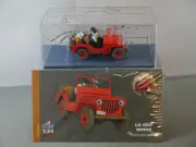 Tim & Struppi Tintin Red Willys Jeep Model Car 29906 Moulinsart 1/24 (L)