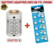 Battery (Adaptor B) for KIEV 88 TTL PRISM +10 Batteries Button 1,55V LR44