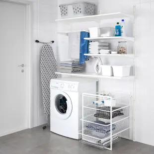 IKEA 收納組合, 白色, 50x51x70 公分