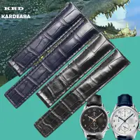 在飛比找蝦皮商城精選優惠-新KDR美洲鱷魚皮錶帶 代用泰格豪雅 傳承/卡萊拉專用手錶帶