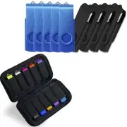 Bundle of USB Case of 10 Slots and 16GB USB Flash Drives 10 Pack Blue Mix Bla...