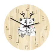CC049 Creative Wall Clock Mute Wall Clock Cartoon Wall Clock For Home Office Decorations