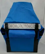 Canvas Mining Tool Bag/Crib Bag Hi Vis Blue toolbag HITOP Australian Made